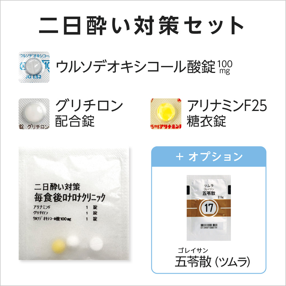 二日酔い対策セット